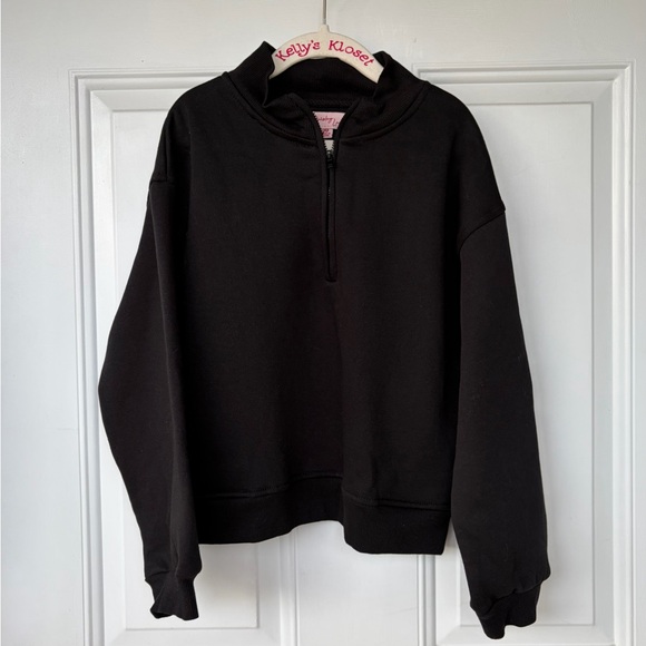 Paisley Lane Other - •Paisley Lane• Girl’s NWT Quarter-Zip Sweatshirt - Size 10
